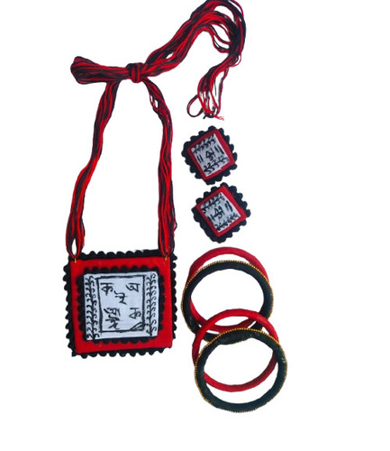 Fabric Handmade Jewelry - Design Type: Unique