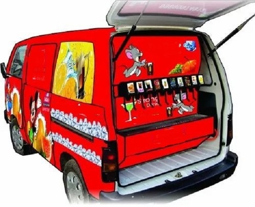 Mobile Van Soda Machine