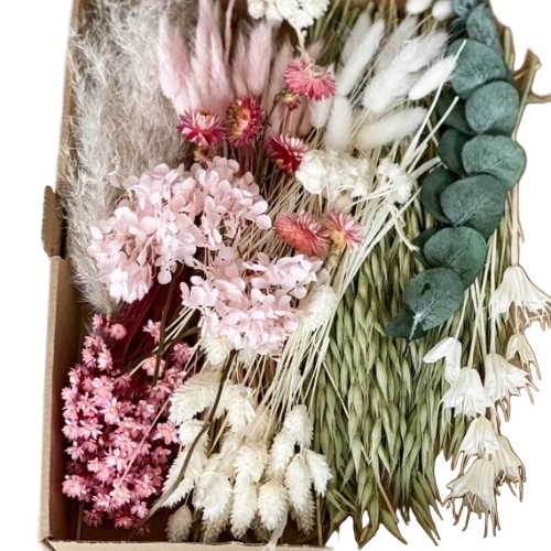 dried flower bouquet