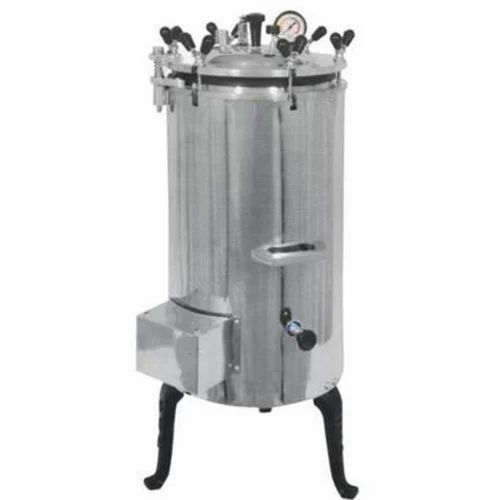 50 Litre Laboratory Autoclave & Sterilizers - Color: Silver