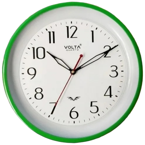Decorative Round Wall Clock By Volta Clock Industries