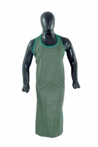 Hospital Round Neck Taffets Waterproof Apron