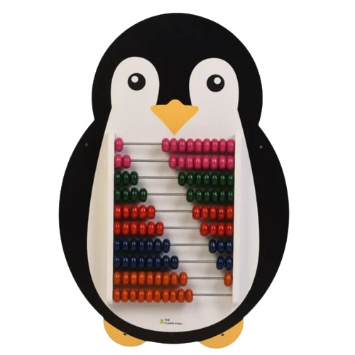 Penguin Wooden Abacus And Learning Play Center