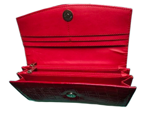 Pu Leather Ladies Wallet - Color: Brown