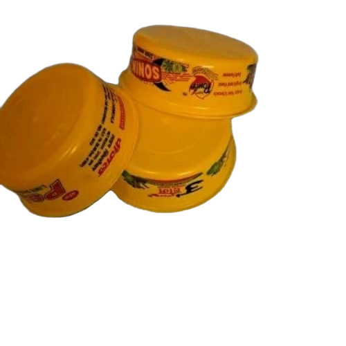 Round Printed Plastic Container