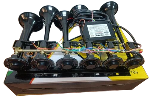 Six Pipe Air Pressure Horns - Feature: .........