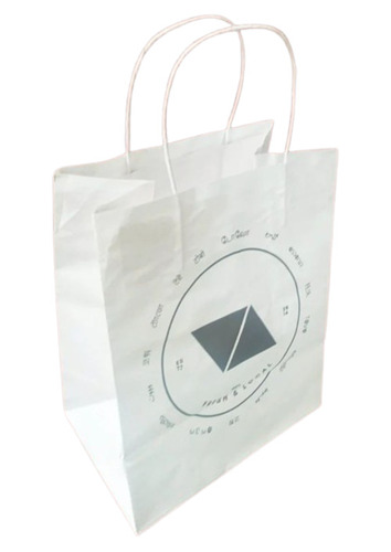 White Paper Gift Bag