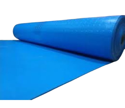 Blue Electrical Insulation Rubber Mat 3 Mm