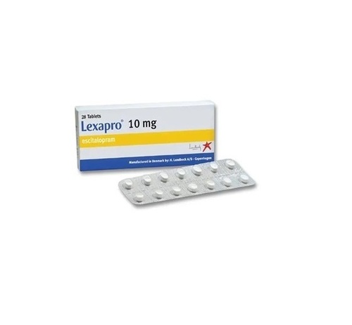 Lexapro Escitalopram 10mg Tablets