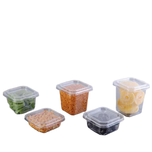 Plastic Pet Container - Color: Transperent