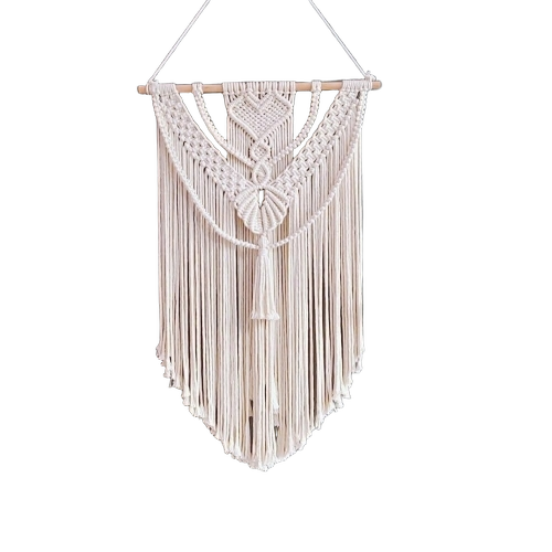 Cloth Wall Hanging - Color: White