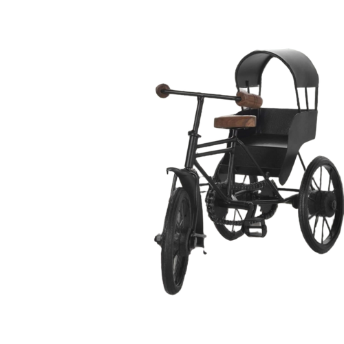 Wrought Iron Cycle Rickshaw