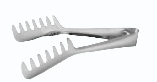 Stainless Steel Comb Tong - Color: Silver