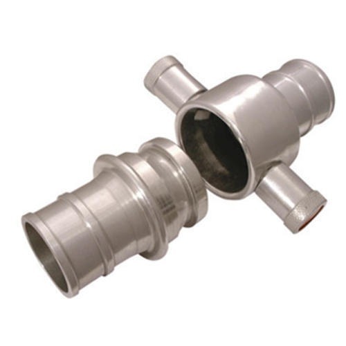 Aluminum Coupling - 63mm, 52mm, 38mm Diameter, Silver | Steel, Hydraulic Test 21 Kgf/cm