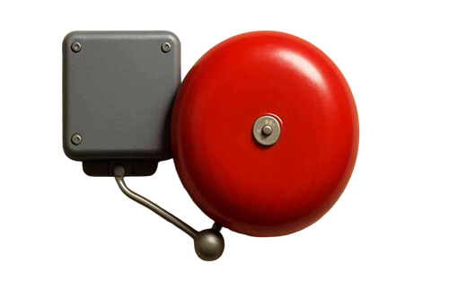 Electronic Bell - Color: Red