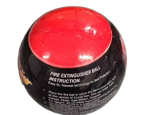 Fire Ball Extinguisher - Application: .