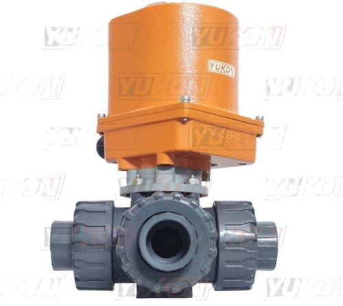 True Union Ball Valve - UPVC 1/2" to 2" Multi Color, Automatic Grade PN10/16