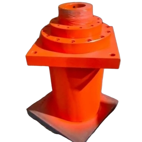 50 Ton Hydraulic Cylinder - Orange, Pressure Resistant | Durable, Corrosion Resistant, Smooth Operation, Easy Maintenance