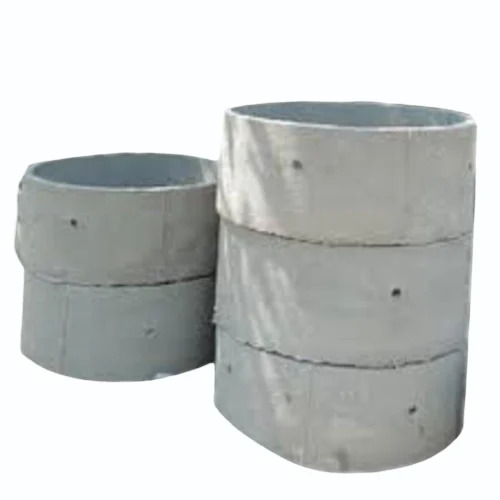 Rainwater Harvesting Rcc Pit Ring - Color: Gray