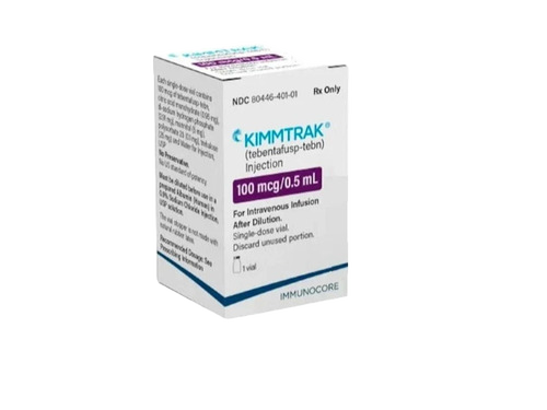 Kimmtrak Tebentafusp-Tebn 100 Mcg/0.5 Ml Injection - Shelf Life: 3 Years