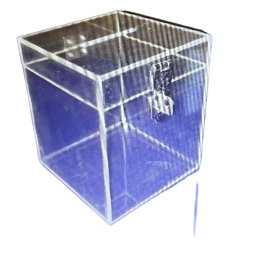 Acryclic Transparent Donation Box
