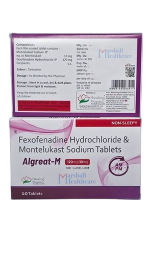 Fexofenadine & Montelukast Tablets - Drug Type: General Medicines
