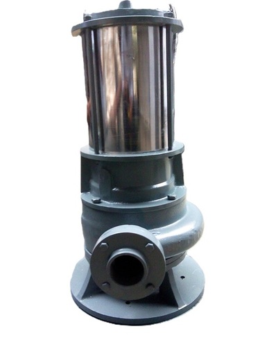 Ss Sewage Submersible Pumps - Metal, Multi Color, Single-Stage, 5-20 HP | Durable, Muddy Water Transfer, Effluent Handling