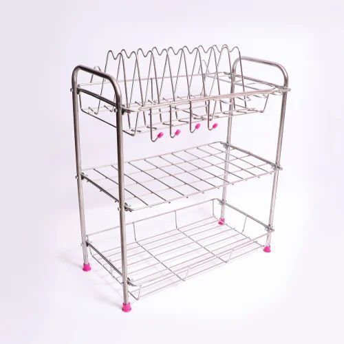Ss Crockery Storage Rack