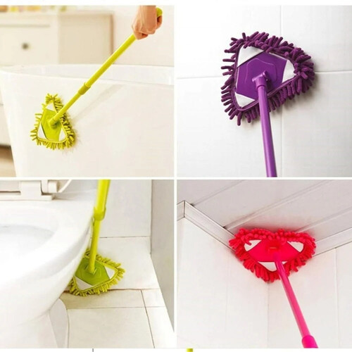 Triangle Floor Cleaner Mop - Color: Blue