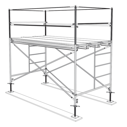 Durable Steel Scaffolding