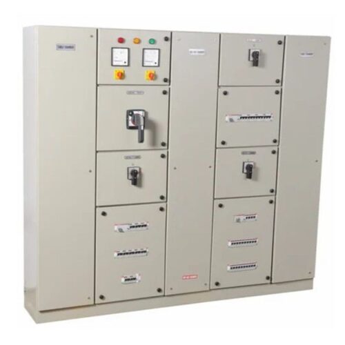 Mild Steel 460 V Three Phase Plc Control Panel Box