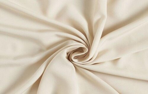 Plain Cream Color Fabric