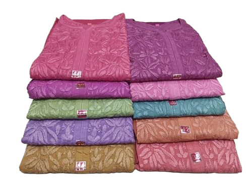 Cotton Lucknowi Kurti