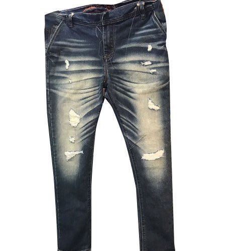 Mens Stripped Jeans