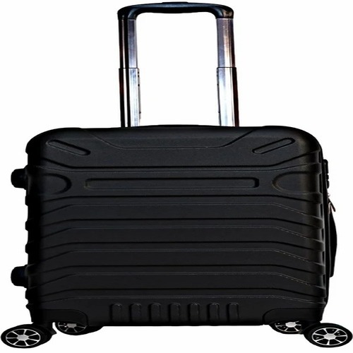 Silver Trolley Suitcase