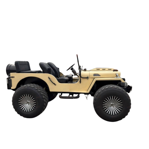 Desert Sand Modified Jeep
