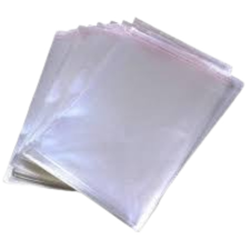 Transparent Plastic Bag - Color: White