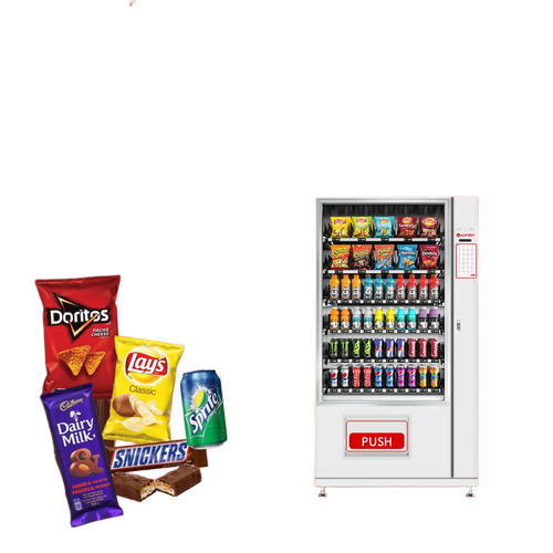 Automated Dispensing Snack Vending Machine - Color: ...........