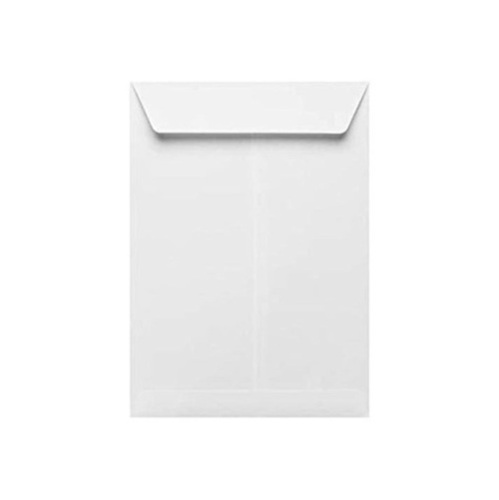 White Paper Envelope