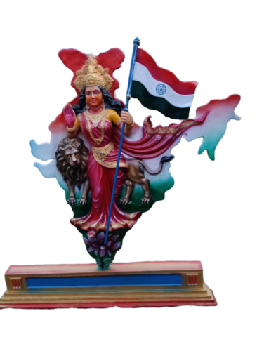 Bharat Mata Fiber Statue - Pack Type: 1