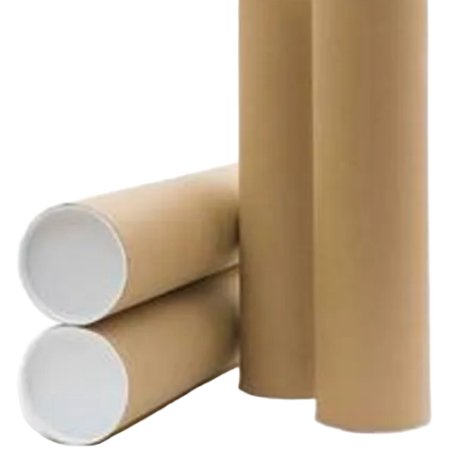 Brown Poster Packaging Paper Tube