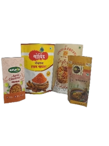 Printed Stand Up Pouches - Color: 4 Colour