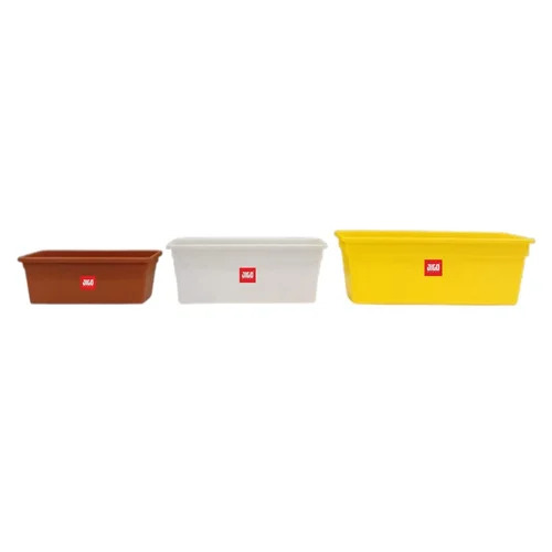 16 Inch Rectangular Plastic Planter