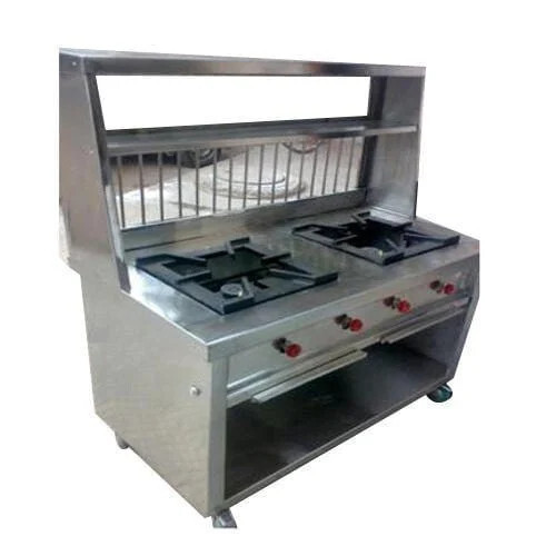 2 Burner Gas Range With Front Display