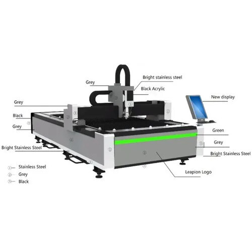 Fiber Laser Cutting Machine - Application: Industrial