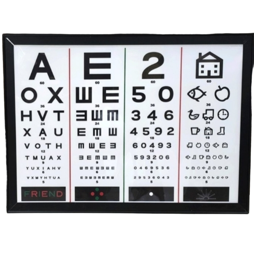 Led Eye Vision Chart - Attributes: Uniform Brightness