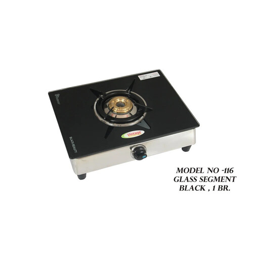 Vintage Glass One Burner Stove