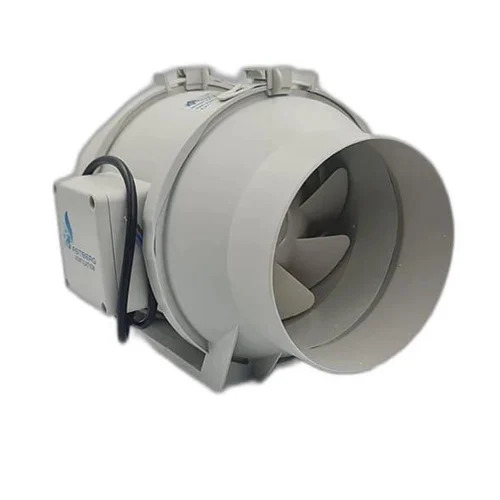 Inline Duct Fan 6 Inch - Color: Grey