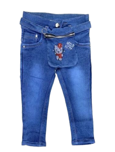 Girl Blue Denim Jeans
