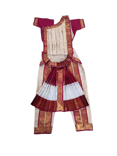 Kids Bharatnatyam Dress - Age Group: Adults